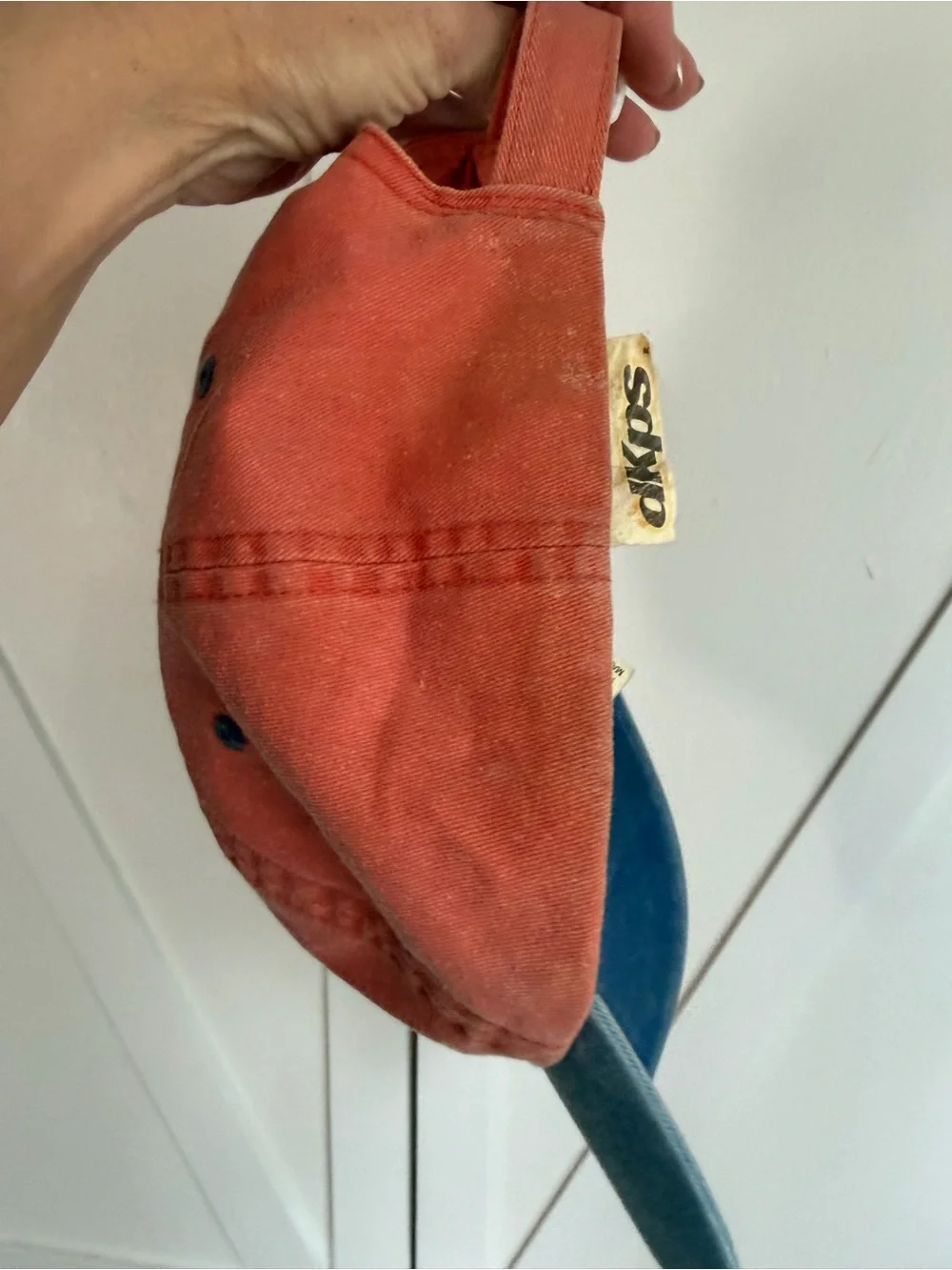 Cozumel Mexico DKPS Branded Rust-Orange hat with Blue Accent